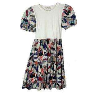 Nwot Sea New York Harlow Patchwork Dress Girls 12Y